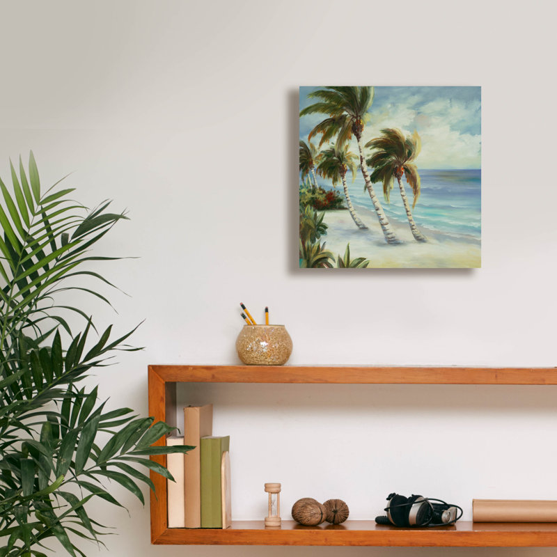  «Tropical 4» par DAG, Inc, art mural sur toile, 12 po x 12 po, H 12 po x l 12 po