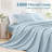 6 Pieces Bamboo Cooling Bed Sheets Set - 16" Deep Pockets-99332301-99332307
