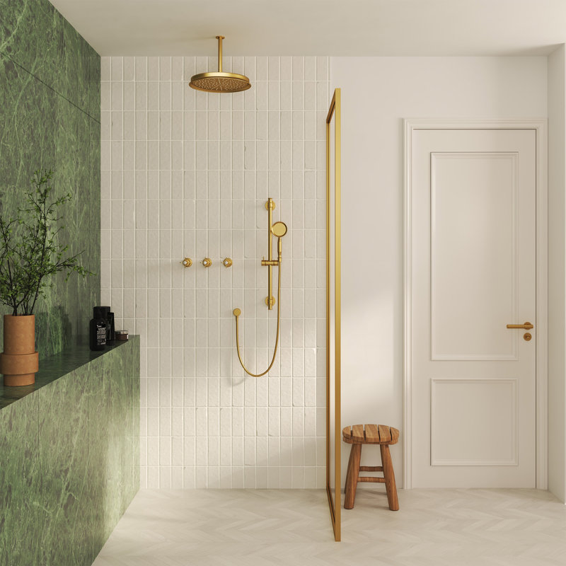 Système de douche à main avec douchette 12 po Casainc