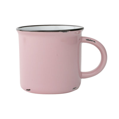 Tinware Stoneware Coffee Mug