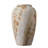 Handmade Ceramic Wide Textured Table Vase, Rustic Style Decorative Vase for Home, Office, Bedroom & Living Room Decor-172886906