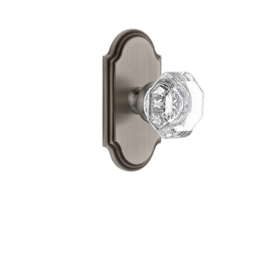 Poignée de porte en cristal Grandeur