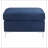 Blue Rectangle Ottoman-1865939064