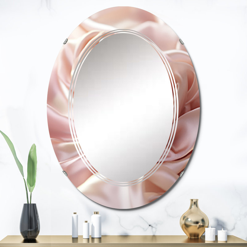Doully - Miroir mural moderne ovale, 36 po x 24 po