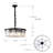 Eshmaal 6 - Light Dimmable Drum Chandelier-1988011072-1981630841