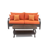 Barcelo 5 Piece Rattan Sofa Set with Cushions