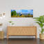 Sunrise Over The Moulton Barn Along Mormon Row Teton Range Mormon Row Historic District Grand Teton National Park Wyoming USA by Leo L. Larson - Wrapped Canvas Panoramic Print-99550861
