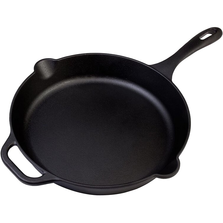 Victoria Victoria Cast Iron Skillet 12, Seasoned in the Cooking Pans &  Skillets department at