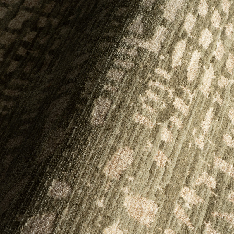  Thalira Modern Animal Print Area Rug, Beige, Rectangle 8' x 10'