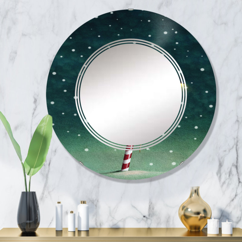 Miroir de salle de bain mural Corvin, 32 po x 32 po