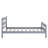 Twin Bed Frame Equipped With Both Headboard And Footboard-957301551