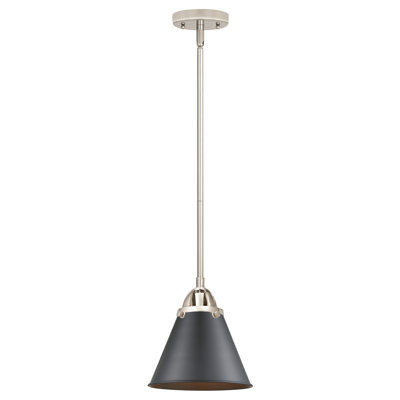 Luminaire suspendu en forme de cloche à 1 lumière Rouvin