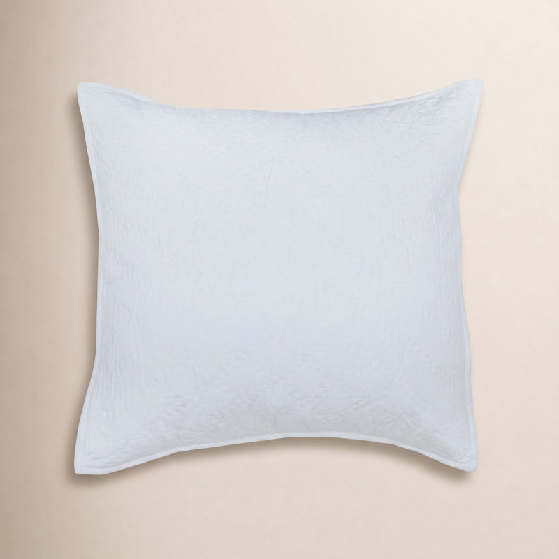 Gilmore 100% Cotton Sham, Euro, Fog