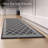 Diamond Gray Kitchen Runner Rug 20x48-121861231-121861234