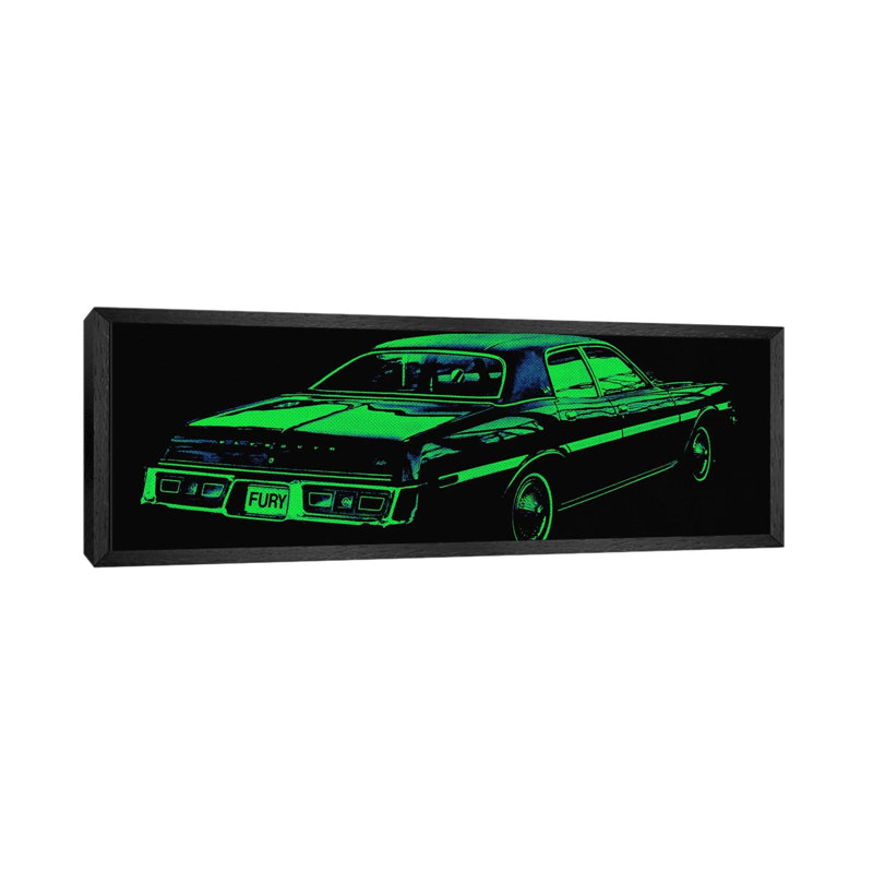 Caddy Fury by 5by5collective - Panoramic Gallery-Wrapped Canvas Giclée on Canvas, 30.48 cm H x 91.44 cm W