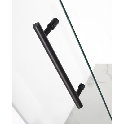 Belmore 45 x 72 Hinged Frameless Shower Door