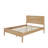 Lauritzen Solid Wood Panel Bed-991915656-991021902