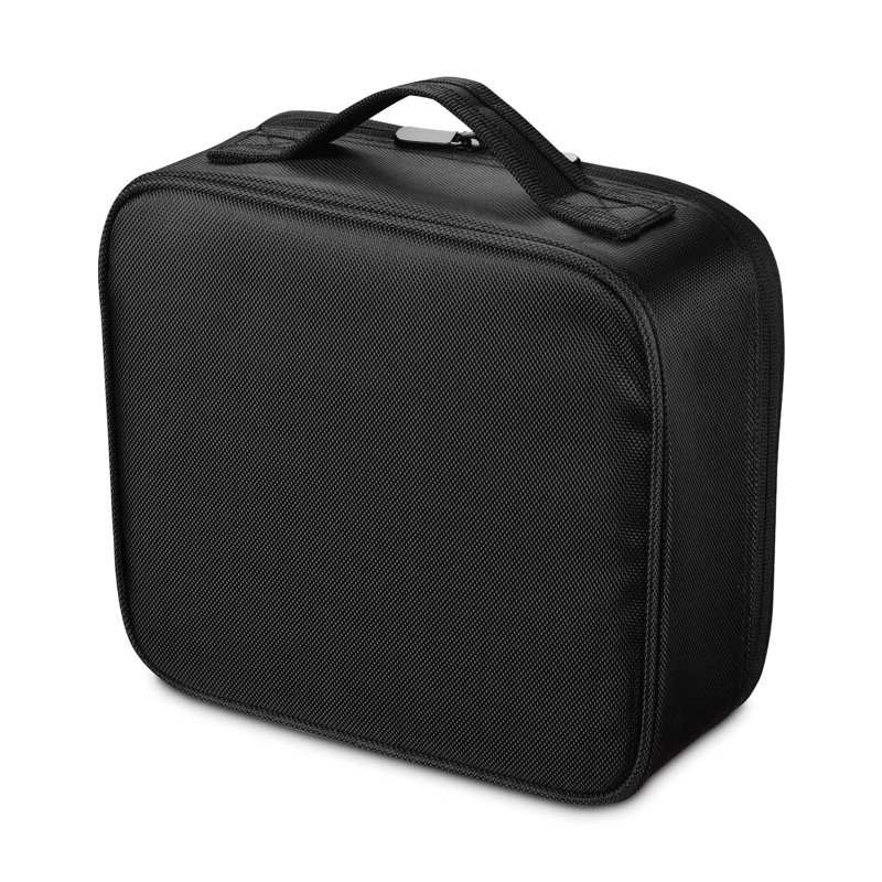 Organisateur de maquillage en tissu , Noir