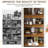 Bamboo Wire Shelf Covers For Pantry And Closet, Snap-On Wire Rack Covers, No Tools Installation, Durable And Elegant Finish For Organized Storage