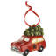 Spode Christmas Tree Station Wagon Ornament 3"