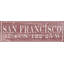San Francisco - reproduction d'art textuel sur bois-24799653