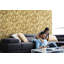 Tropical Collection Somoa Inspired Tropical Leaves 27.8' L x 27.5" W Wallpaper Roll-73448006