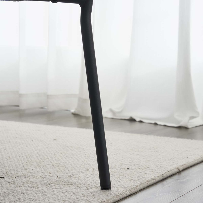 Tabouret court 19,69 po Godeus, Beige, Noir