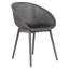 All-Weather 2 chaises modernes gris chaud et table carrée multifonctionnelle - plateau de table en Pp sur pieds en métal (blanc, kaki), patins antidérapants, Pp de haute qualité, filet respirant, structure-883233229