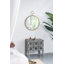 Miroir mural 26 "x 32" avec cadre en métal-13357178