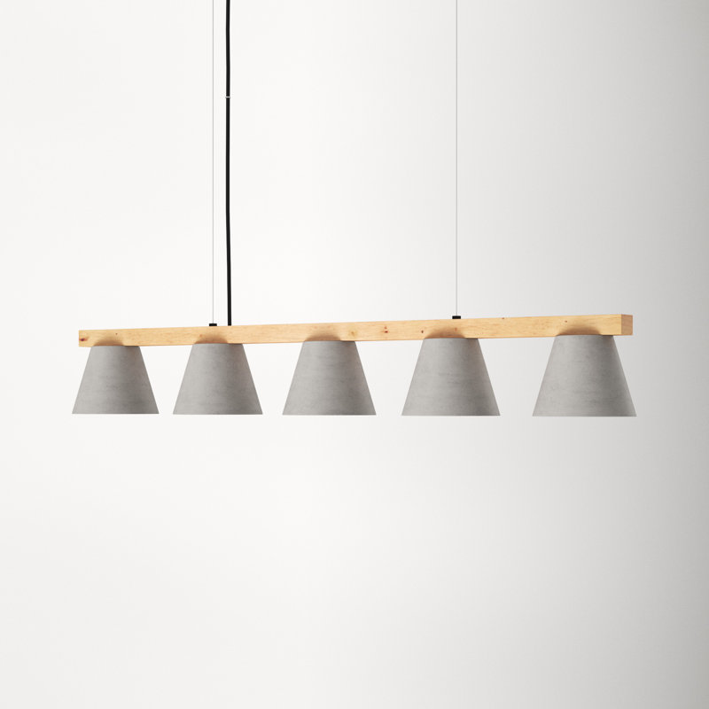 London 5-Light Dimmable Linear Pendant