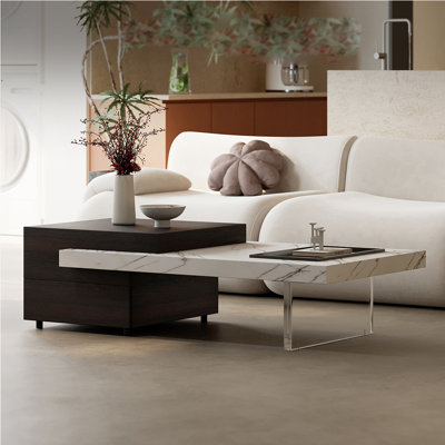 Italian style sintered stone end table