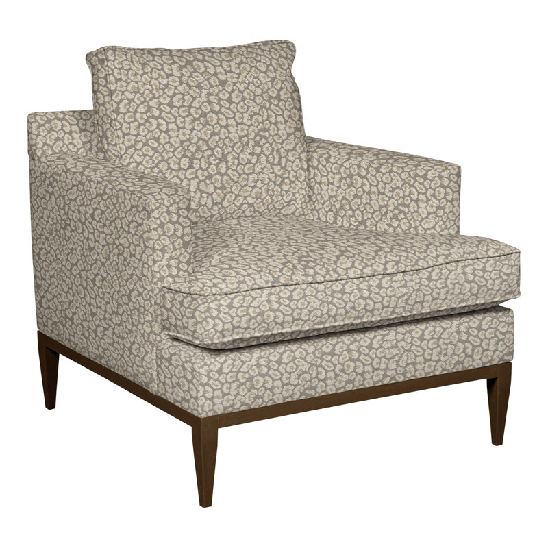 Camilla 34.5" Chair, Tommy Flax, Havana