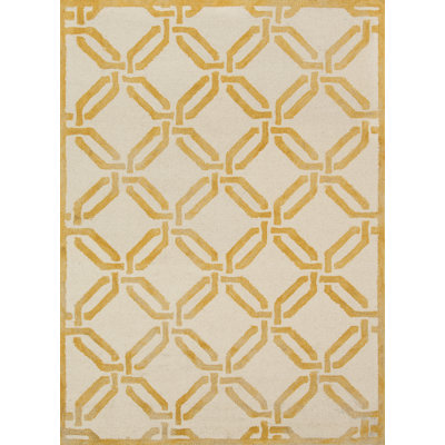 Cutlip Wool Geometric Indoor Rug