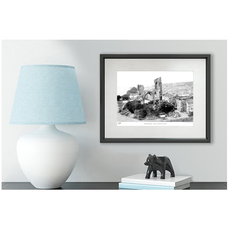 Hastings, The Castle 1925 by Francis Frith - Single Picture Frame Print, 28cm H x 36cm W x 2.3cm D