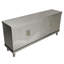 Unité de rangement 72,1 po à 4 portes Champagne. Et bois massif. Spacieux avec des compartiments doubles. Tablettes réglables à l'intérieur. Capacité de charge de 330 lb pour le bureau. Capacité de 66 armoires en stratifié couleur champagne. Bois