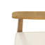 Fauteuil club en bois teint