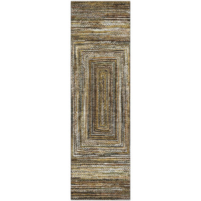 Premium Machine Washable Bucz AMF1725 Geometric Rug