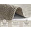 Flatweave Grey Rug-48421075