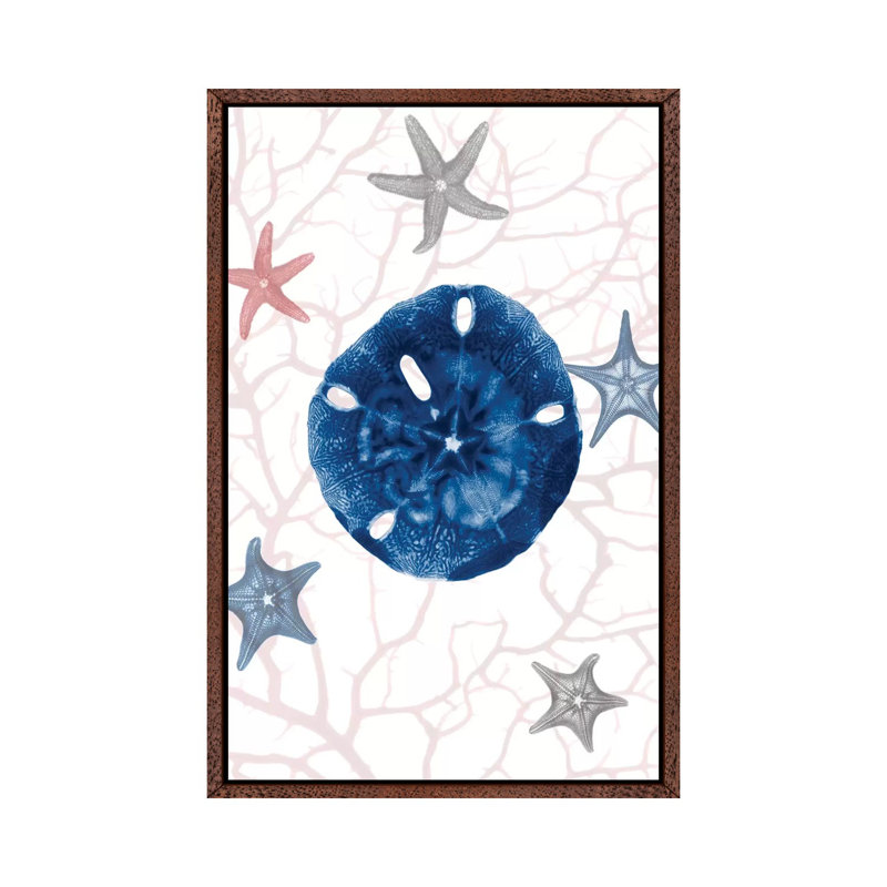 Nautical Splendor I 1 Piece Wall Art on Canvas, 66.04cm H x 45.72cm W x 3.81cm D, Classic Brown Wood Framed