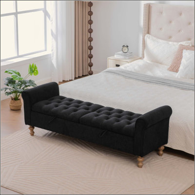 Banc de rangement rembourré Modern