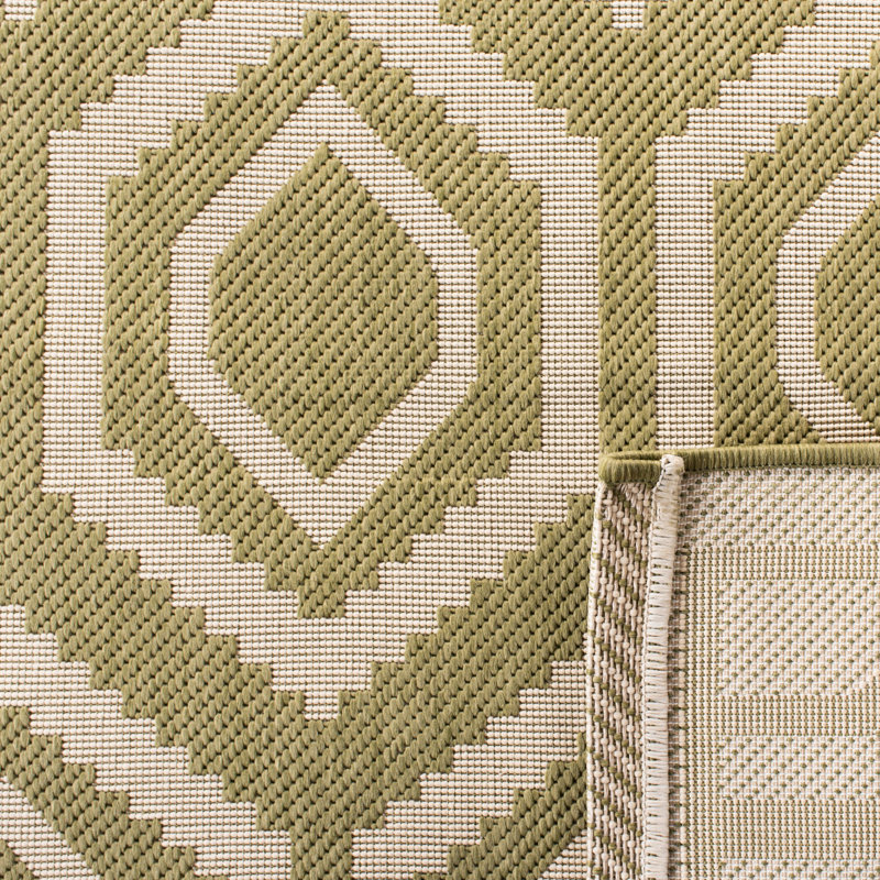 Tapis à motif géométrique Deedrick, Rectangle 6 pi 7 po x 9 pi 6 po