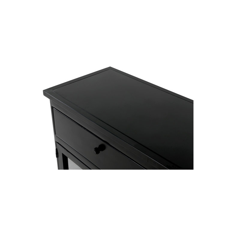 Henry Metal Sideboard Black