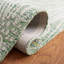 Tapis en laine / coton touffeté à la main Heatherlynn - vert / ivoire-1145025581
