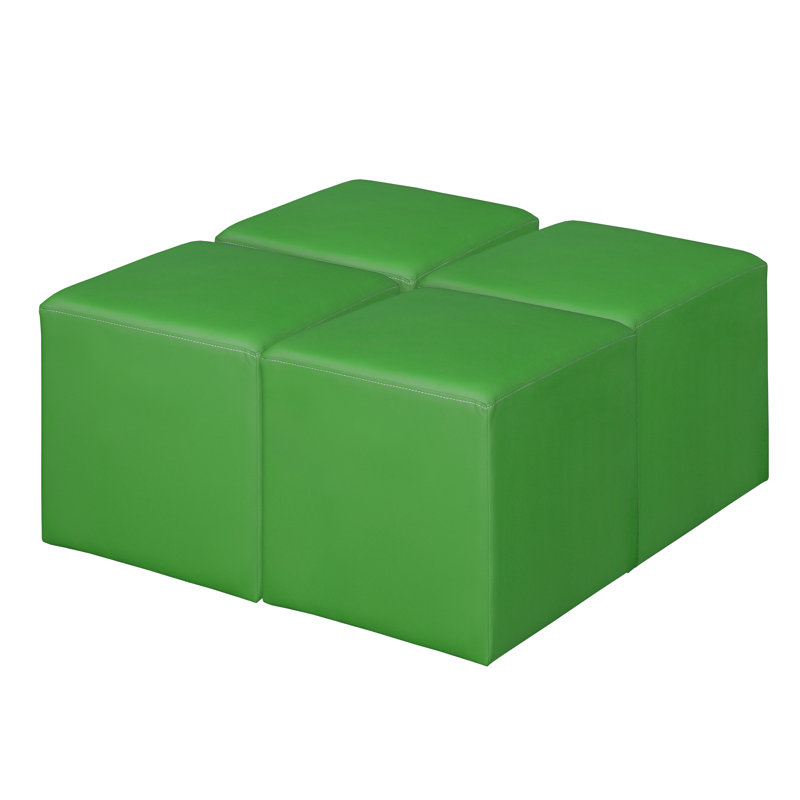 Regency Jean Square Stool Ottoman