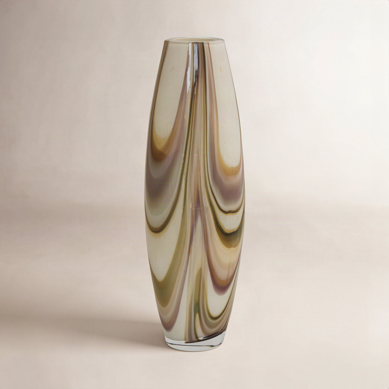 Colberg 13.75'' Handmade Glass Table Vase