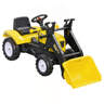 Jiafan Aosom Kids Manual Pedal Ride-On Excavator With Front Loader ...