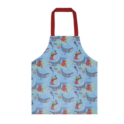 No Holiday Cotton Childrens Apron