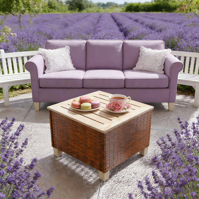 Petite table d'extérieur, table de bout, table d'appoint d'extérieur