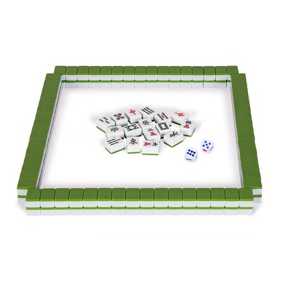 Fixturedisplasy Chinese Mahjong Set Authentic Chinese No Numeric Code 1.6"" Tall Tiles Mah-Jong Include A Blanke No Carrying Box -  FixtureDisplays, 15002