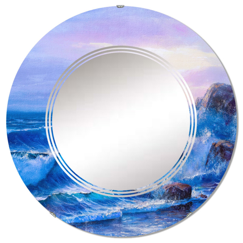 Miroir de salle de bain sans cadre, 24 po x 24 po